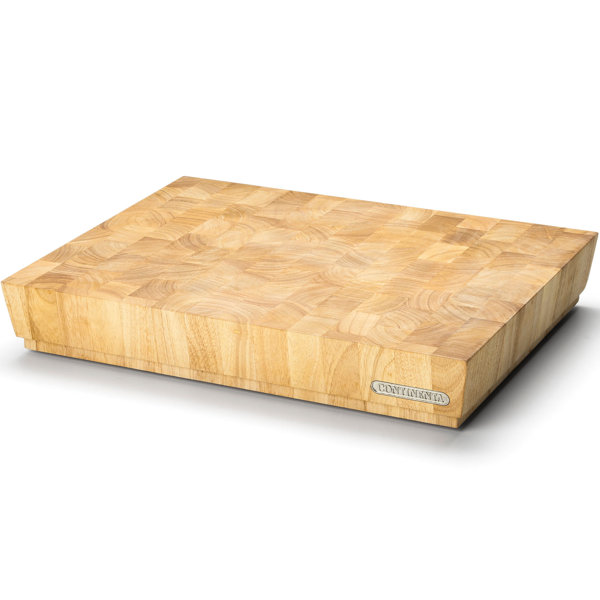 Continenta Rubberwood Butcher Block Wayfair.co.uk